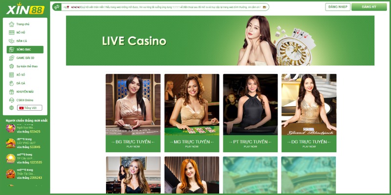 Khái quát chuyên mục Casino